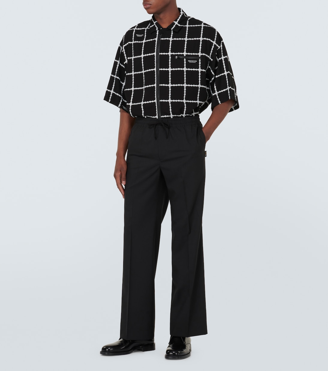 Pantalones rectos de tiro medio | Undercover