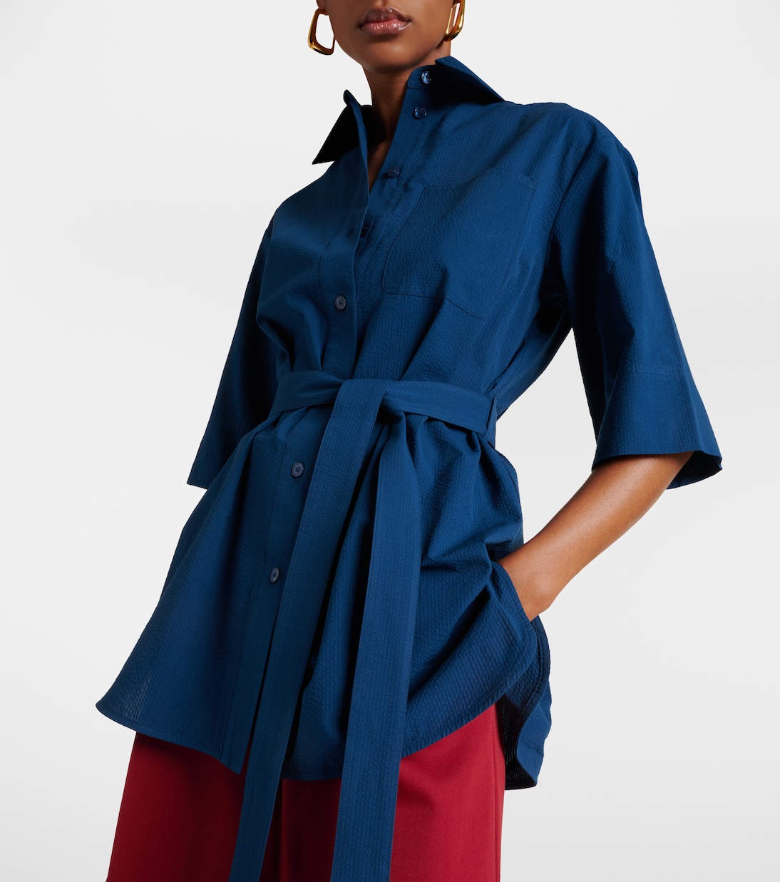 Leisure Texas cotton shirt | Max Mara