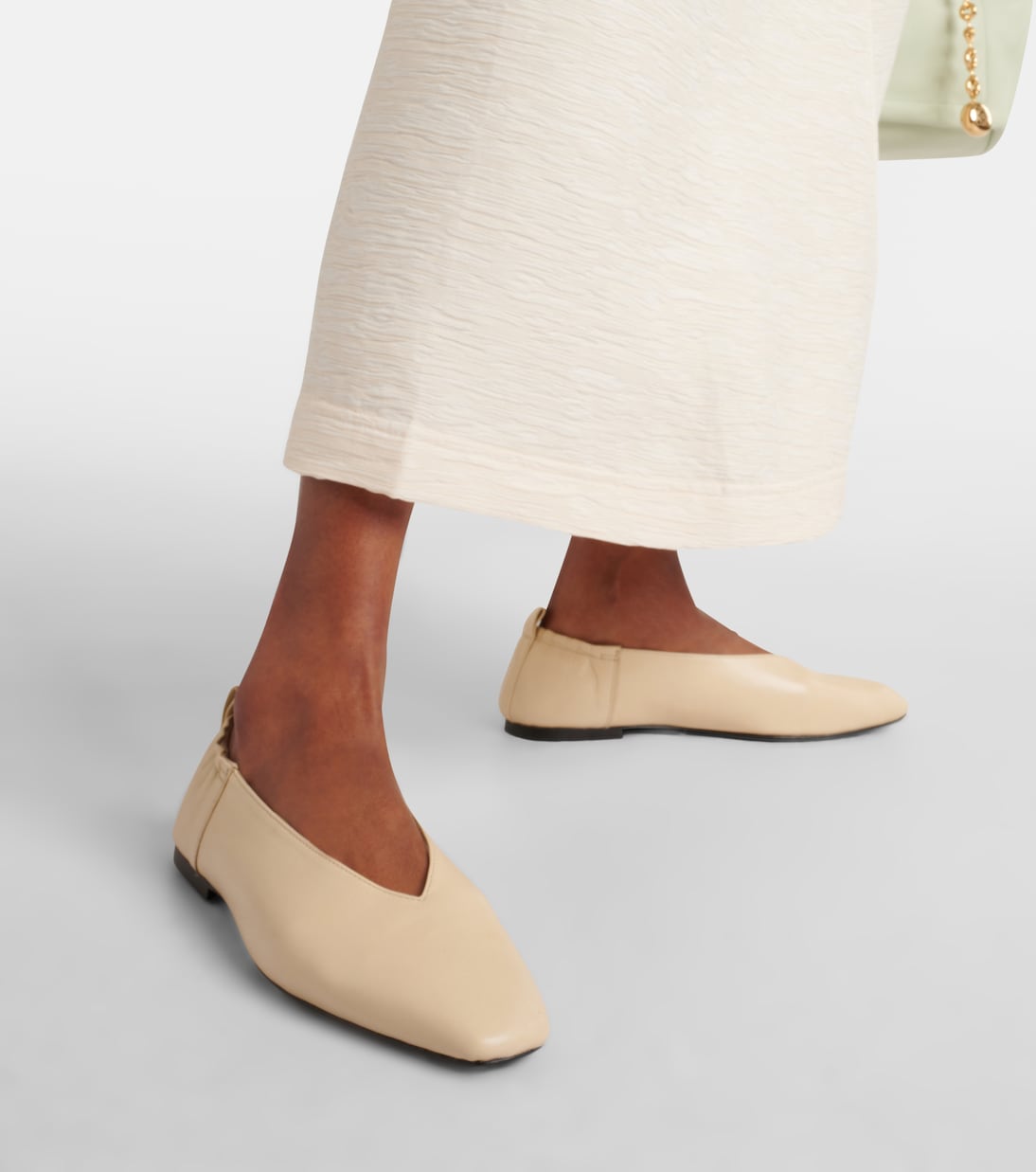 Ballerine Briot in pelle | A.Emery