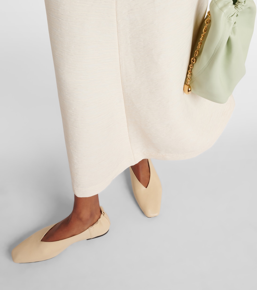 Ballerine Briot in pelle | A.Emery