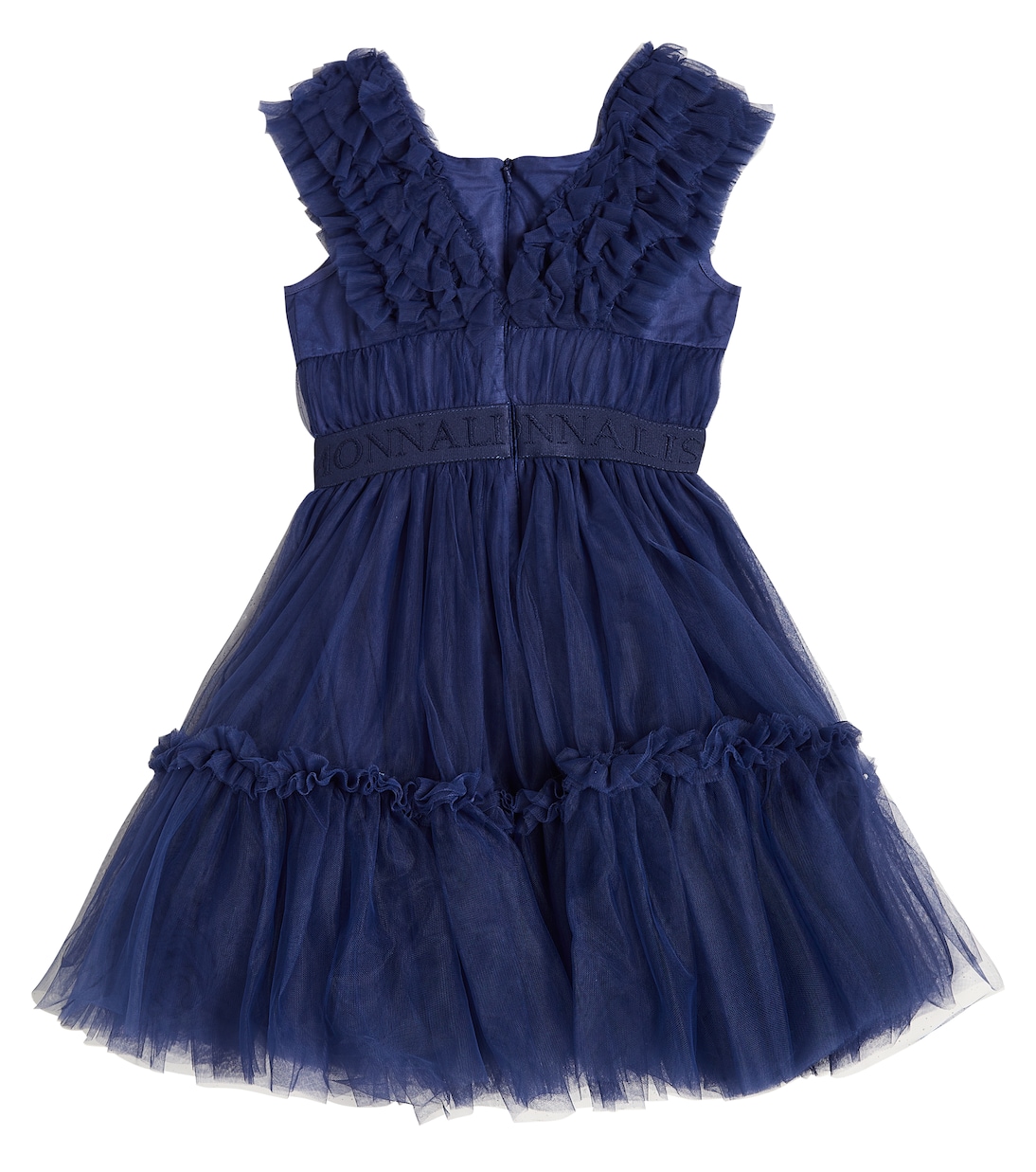 Abito in tulle con volant | Monnalisa
