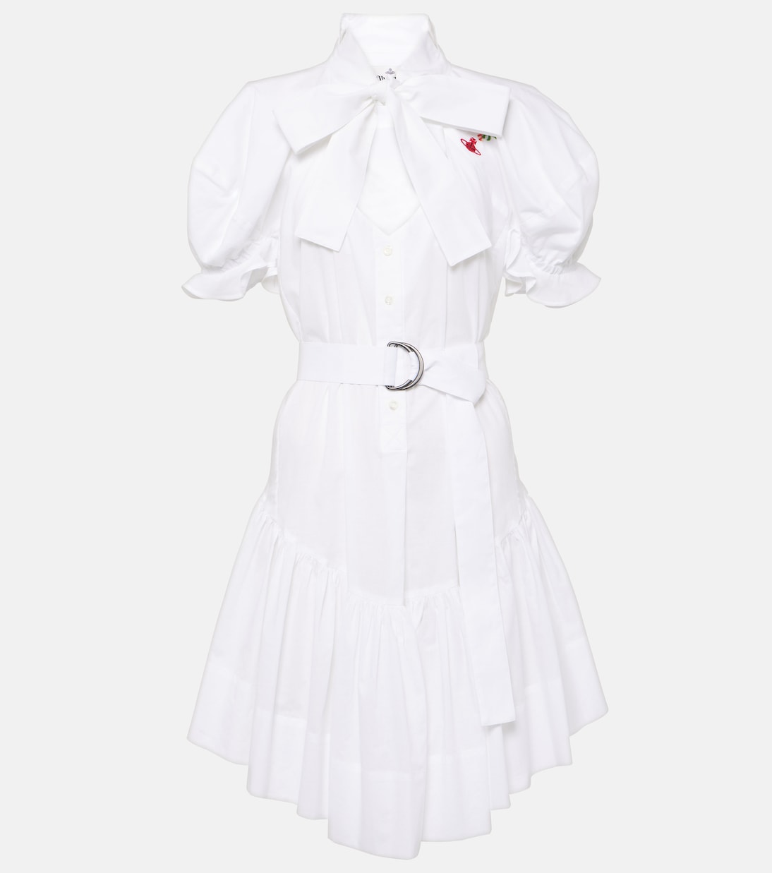 Abito chemisier Football Heart in cotone | Vivienne Westwood