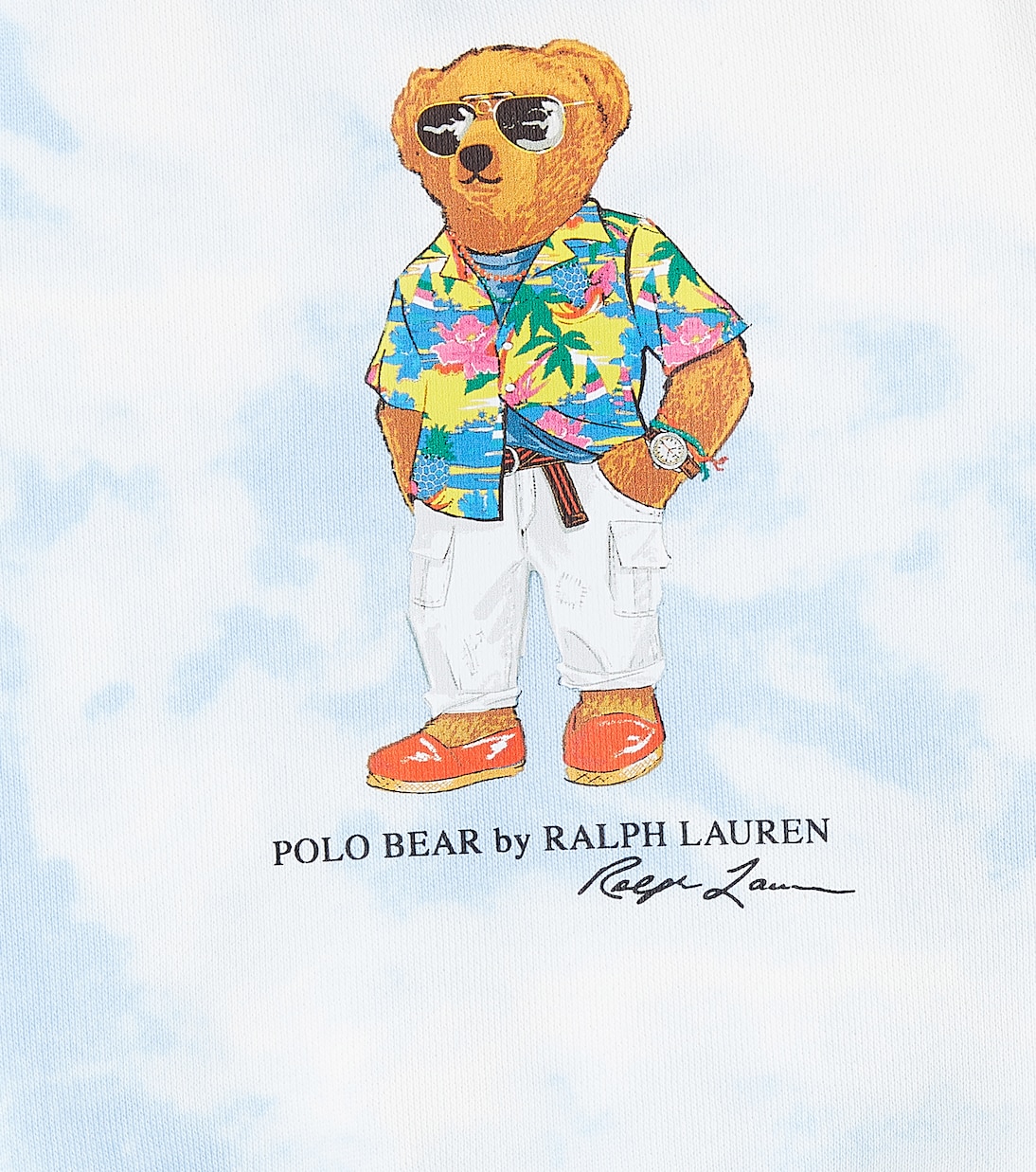 Baby Polo Bear sweatshirt and shorts set | Polo Ralph Lauren Kids