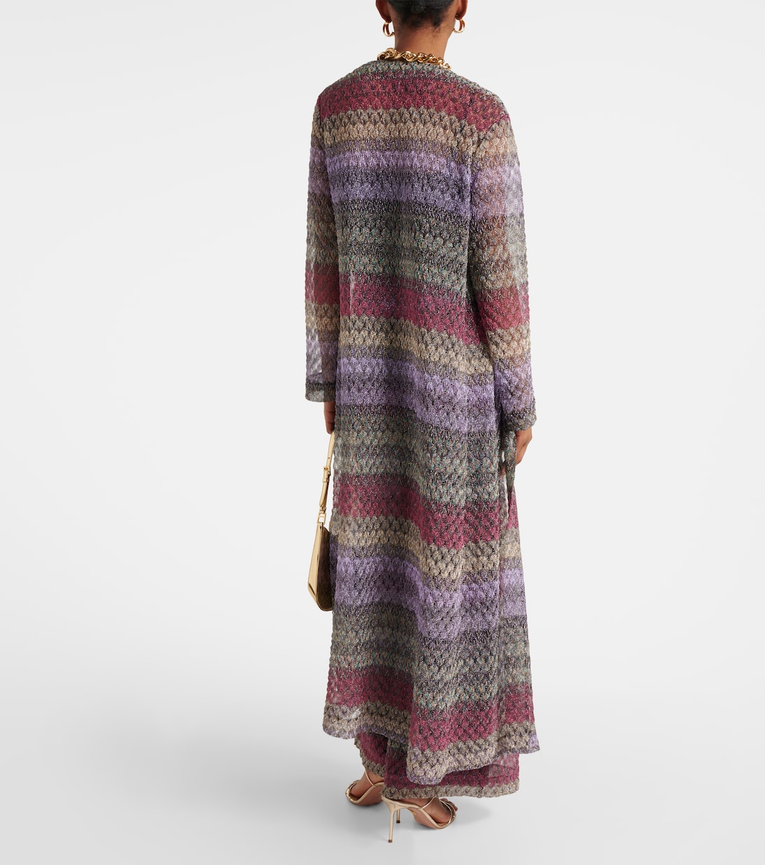 Cardigan in maglia con lamé | Missoni