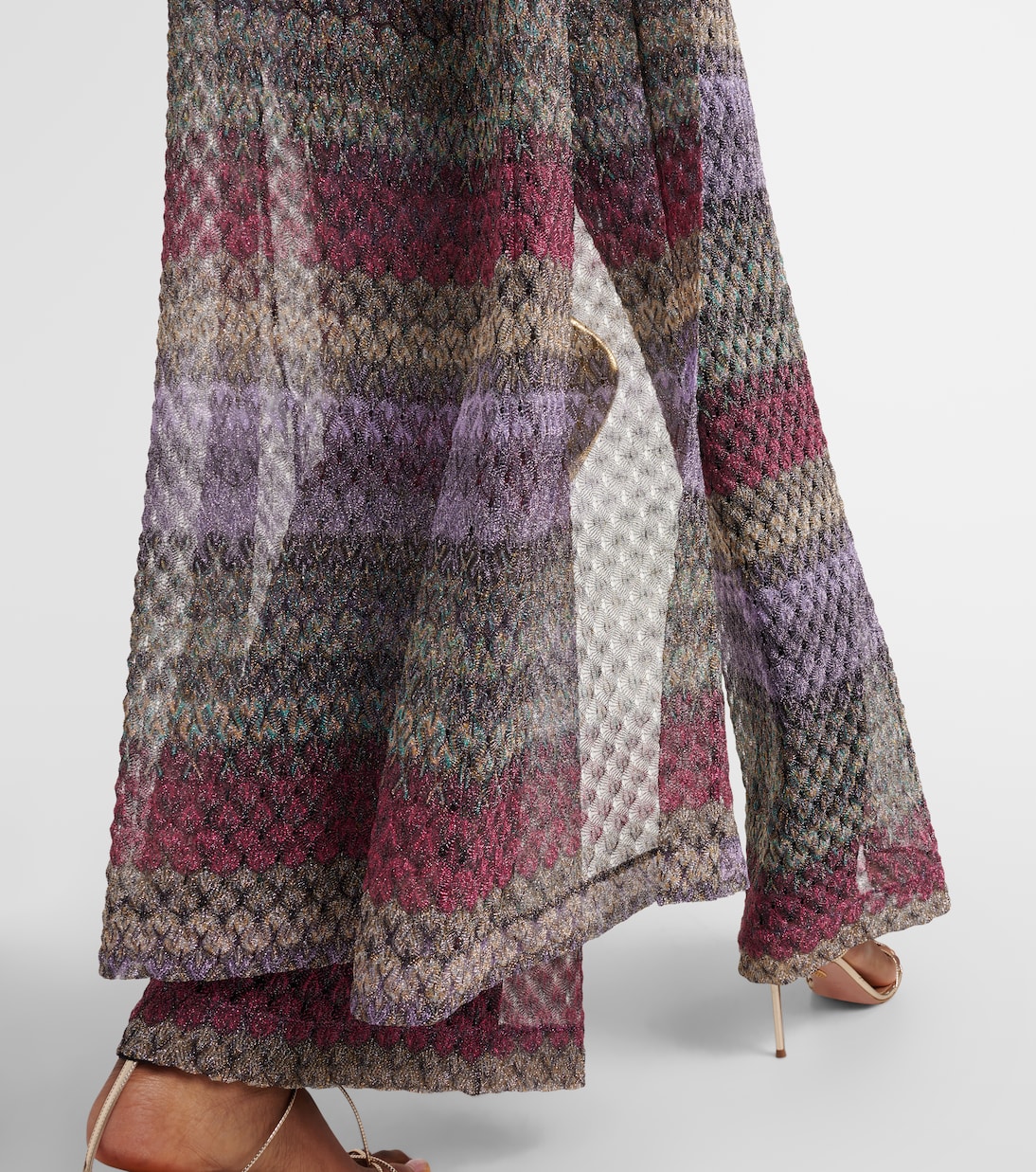 Cardigan in maglia con lamé | Missoni