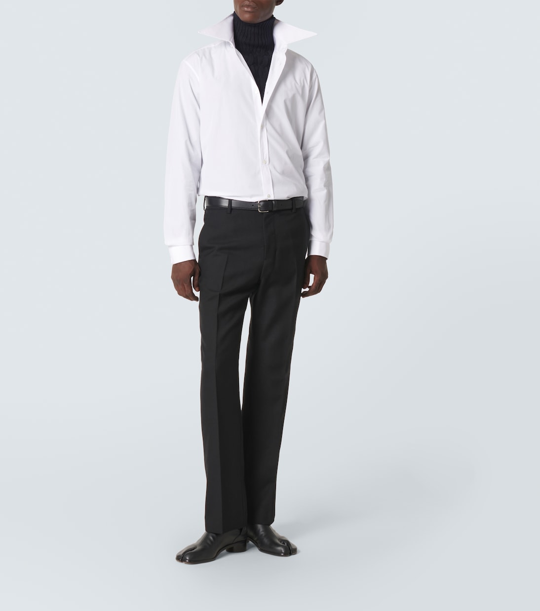 Camisa de popelín de algodón | Maison Margiela
