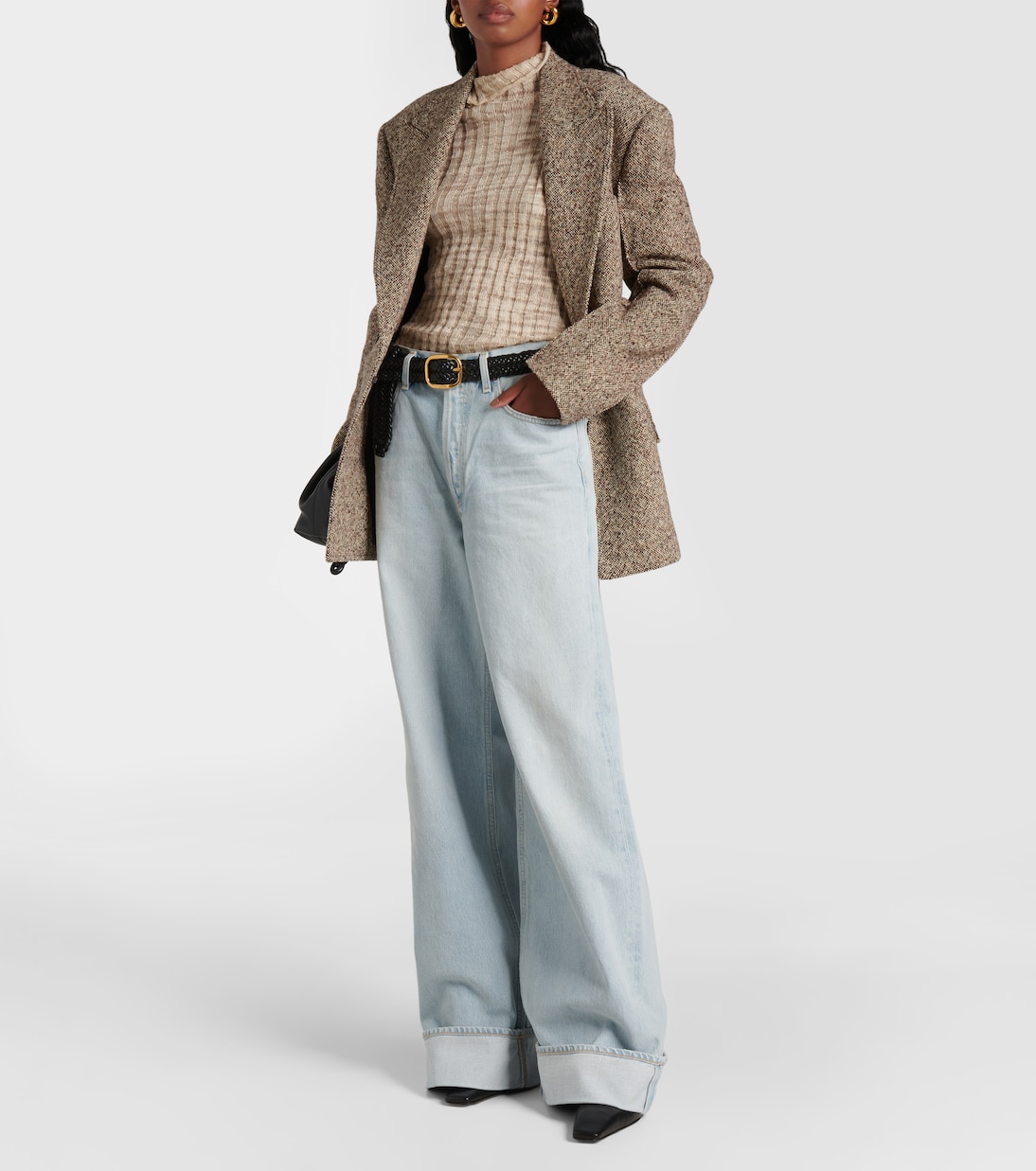 Jeans Dame a gamba larga e vita alta | Agolde