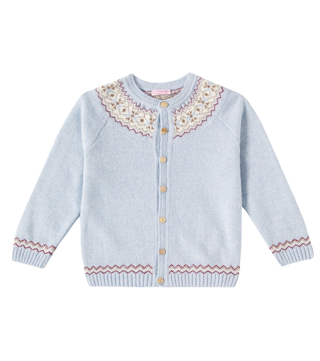Cardigan en laine mélangée | La Coqueta