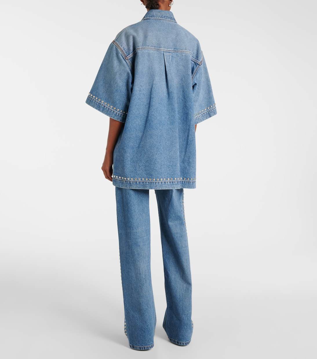 Camisa de denim con tachuelas | Stella McCartney