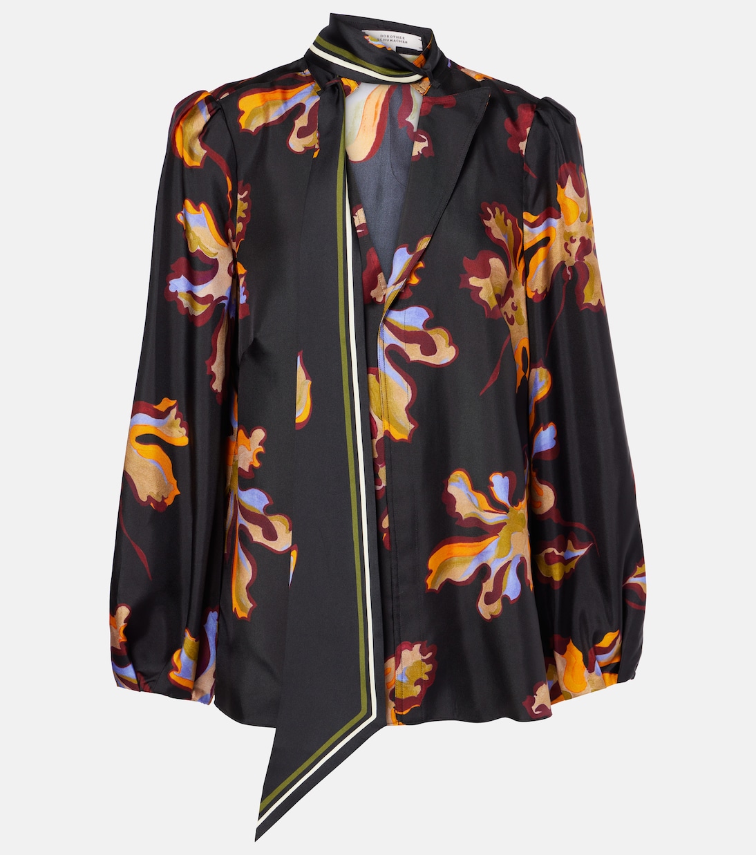 Printed silk twill top | Dorothee Schumacher