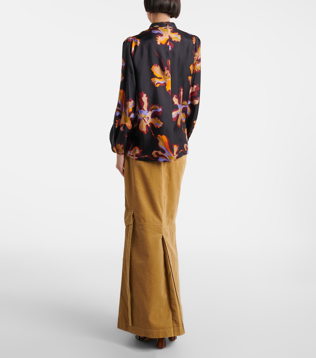 Printed silk twill top | Dorothee Schumacher