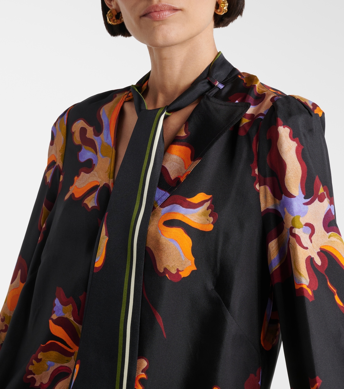Printed silk twill top | Dorothee Schumacher