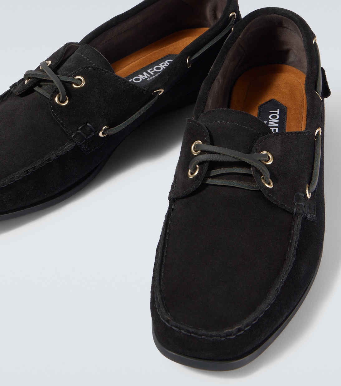 Segelschuhe Robin aus Veloursleder | Tom Ford