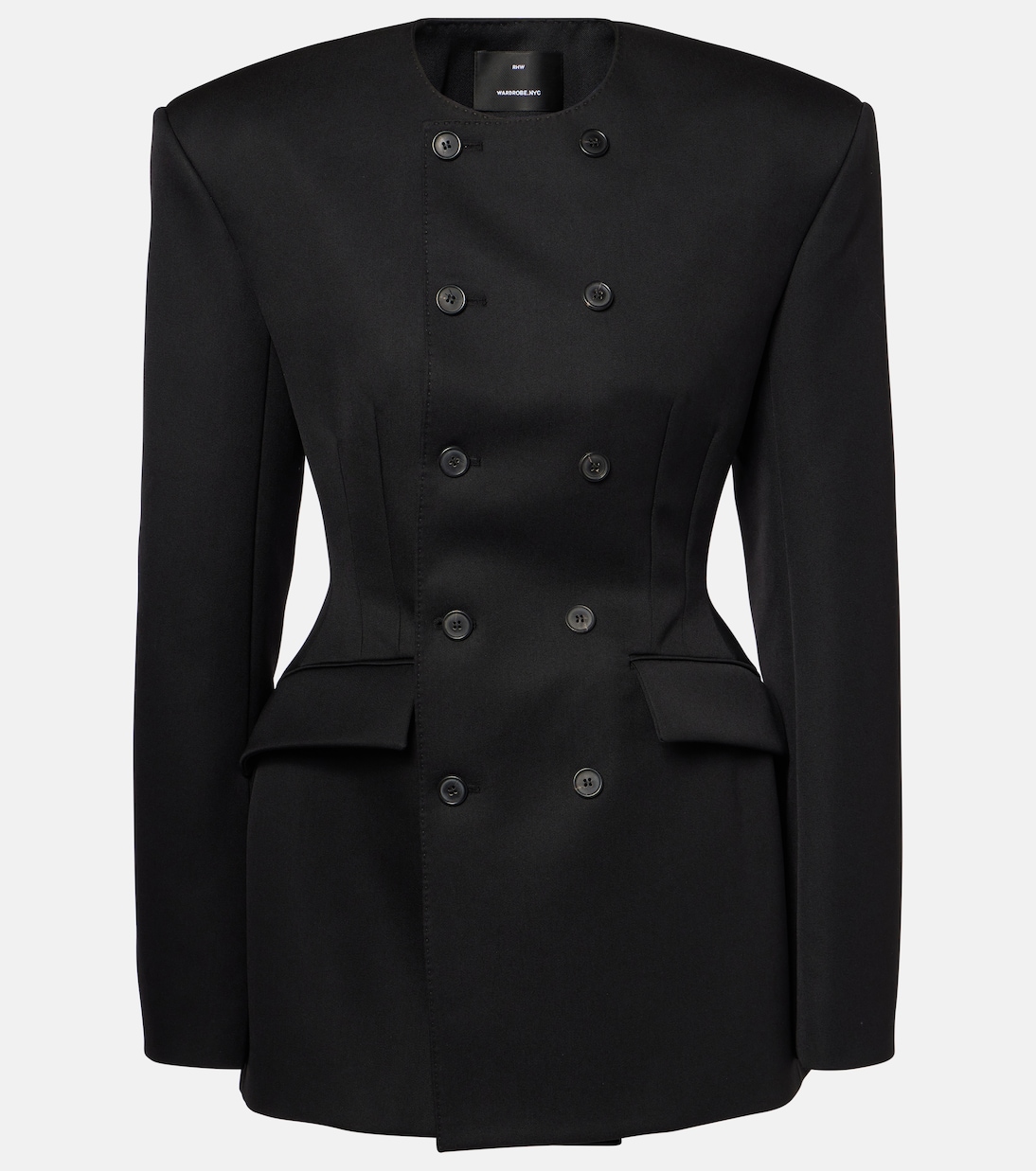 Abito corto in twill | Wardrobe.NYC