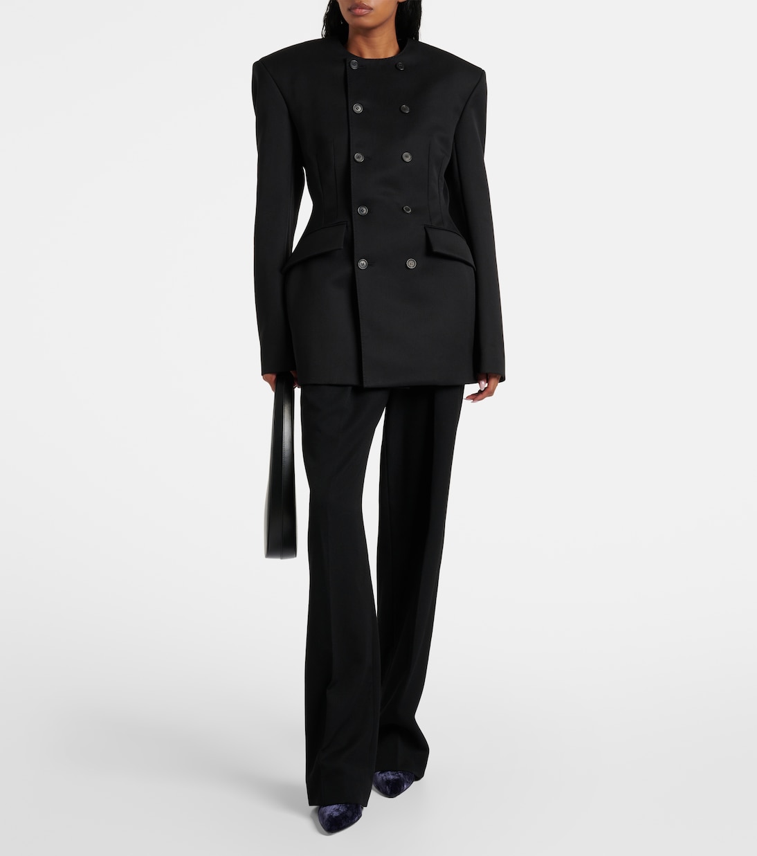 Abito corto in twill | Wardrobe.NYC