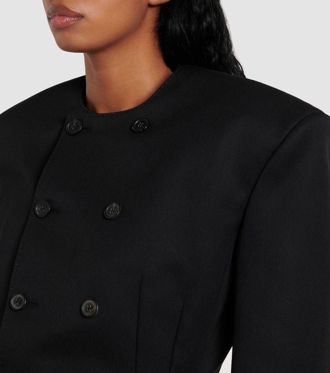 Abito corto in twill | Wardrobe.NYC