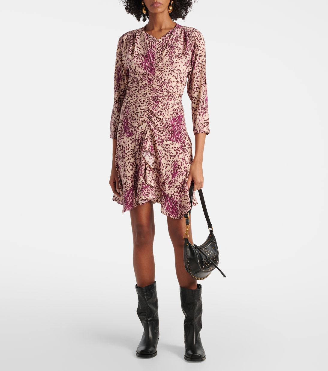 Oskan Moon leather shoulder bag | Isabel Marant