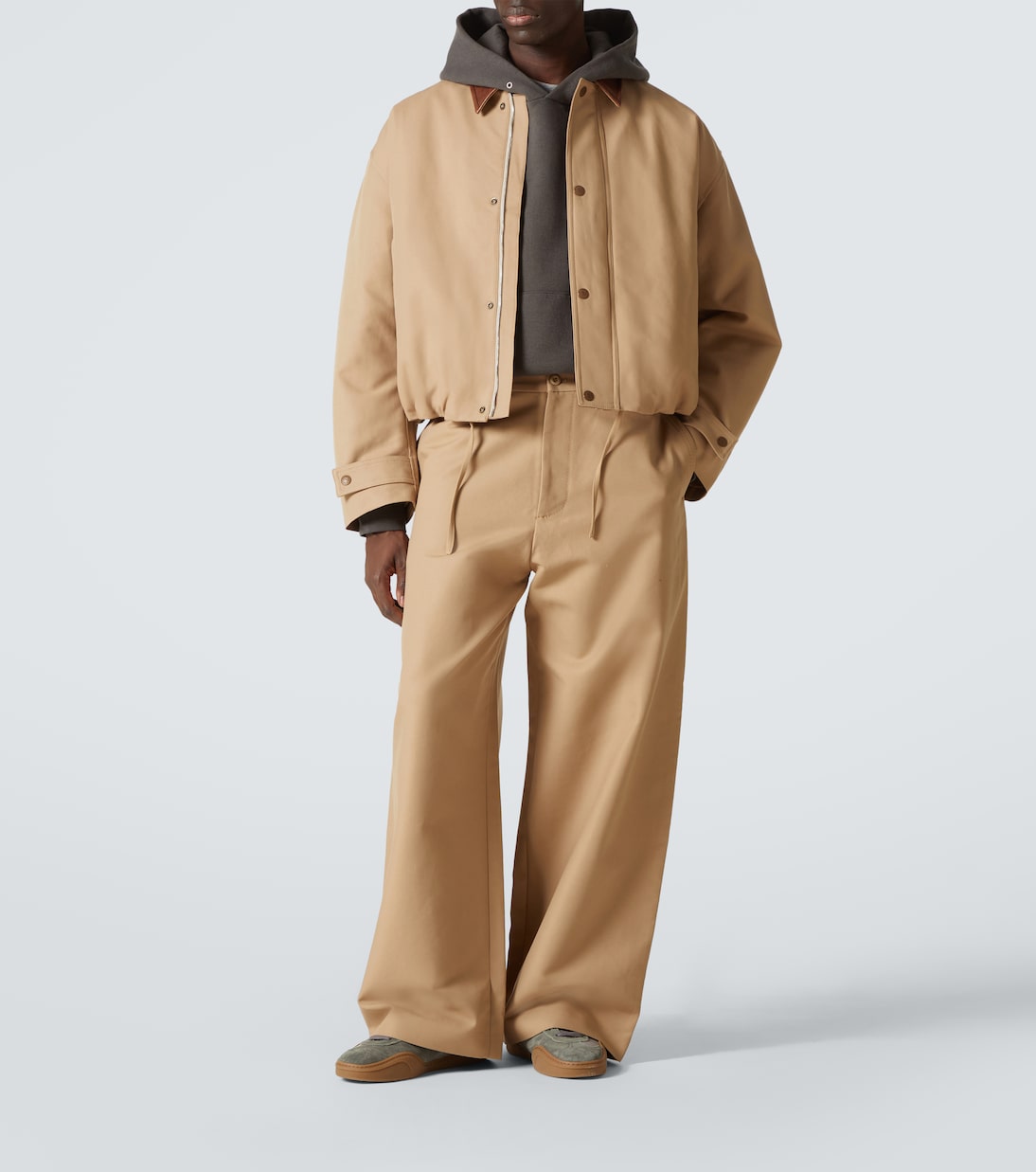 Weite Hose aus Baumwoll-Twill | Acne Studios