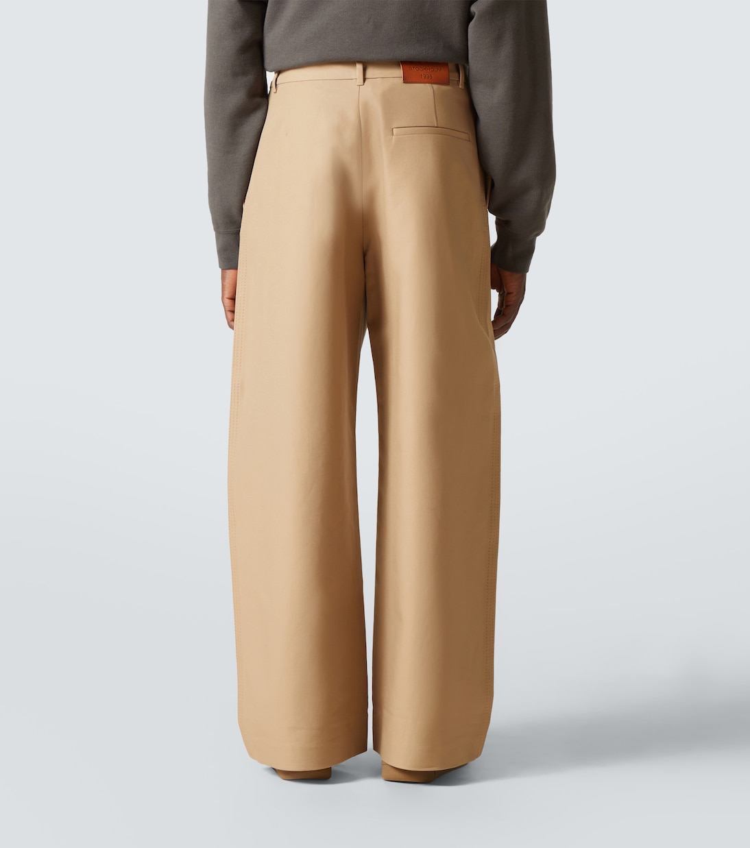 Weite Hose aus Baumwoll-Twill | Acne Studios