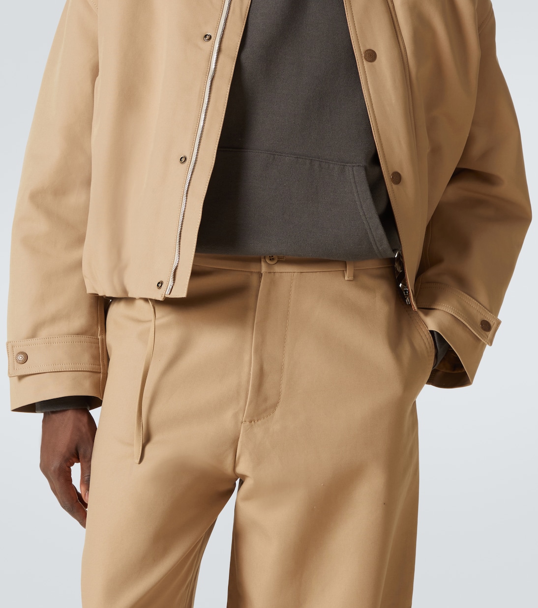 Weite Hose aus Baumwoll-Twill | Acne Studios