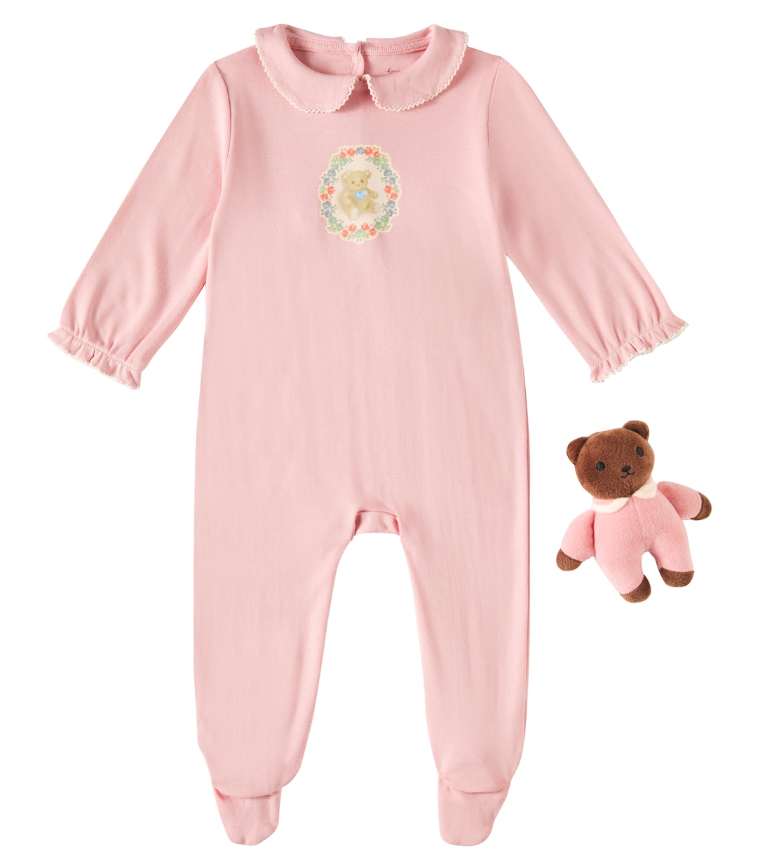 Bebé - set Coty de body de algodón y peluche | Konges Sløjd