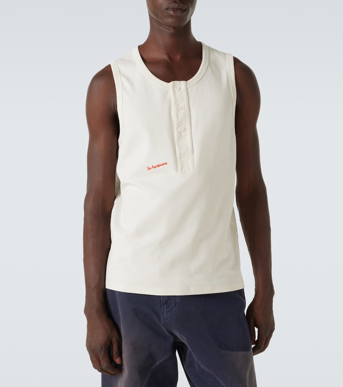 Top aus Baumwoll-Jersey | JW Anderson