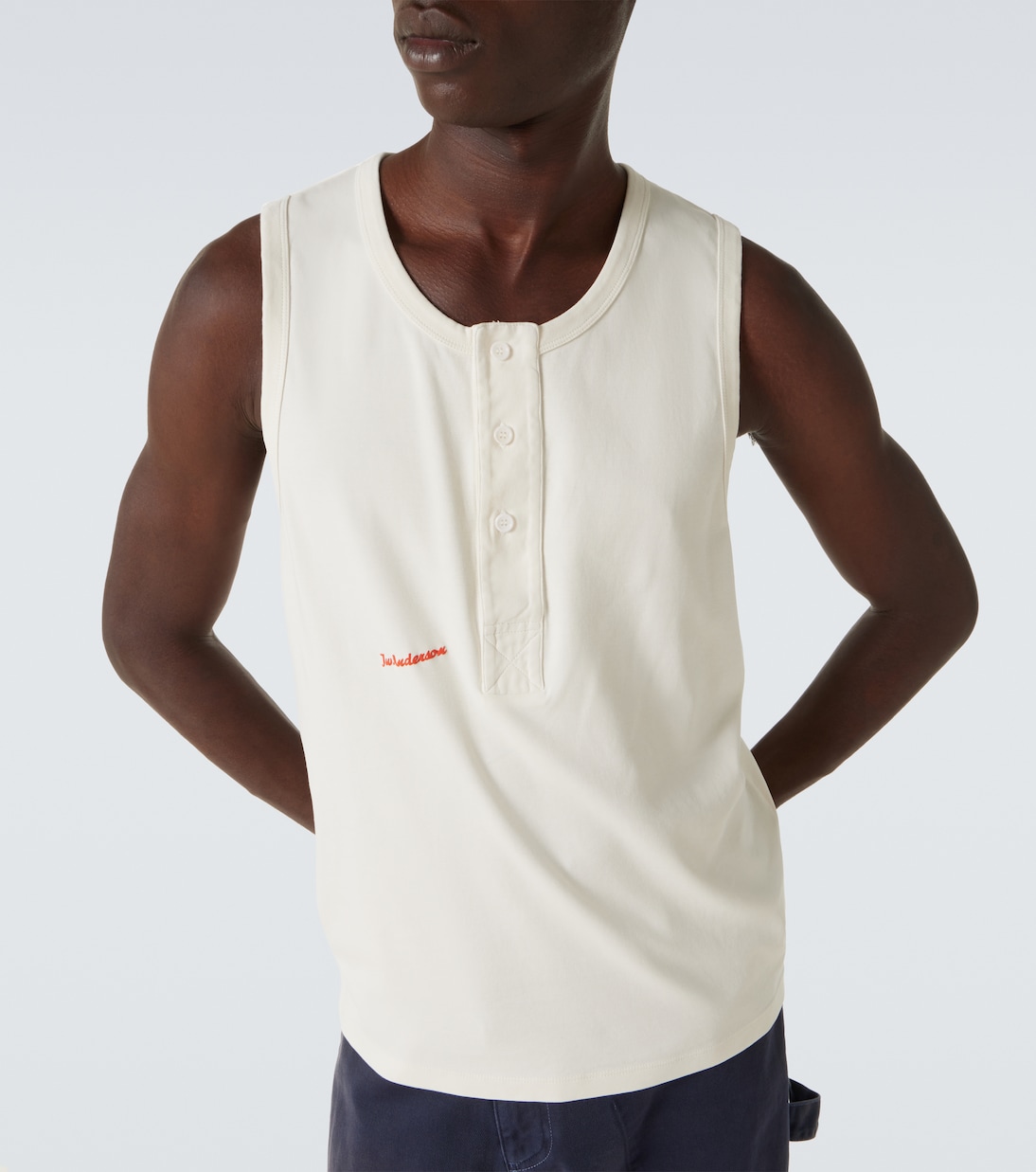 Top aus Baumwoll-Jersey | JW Anderson