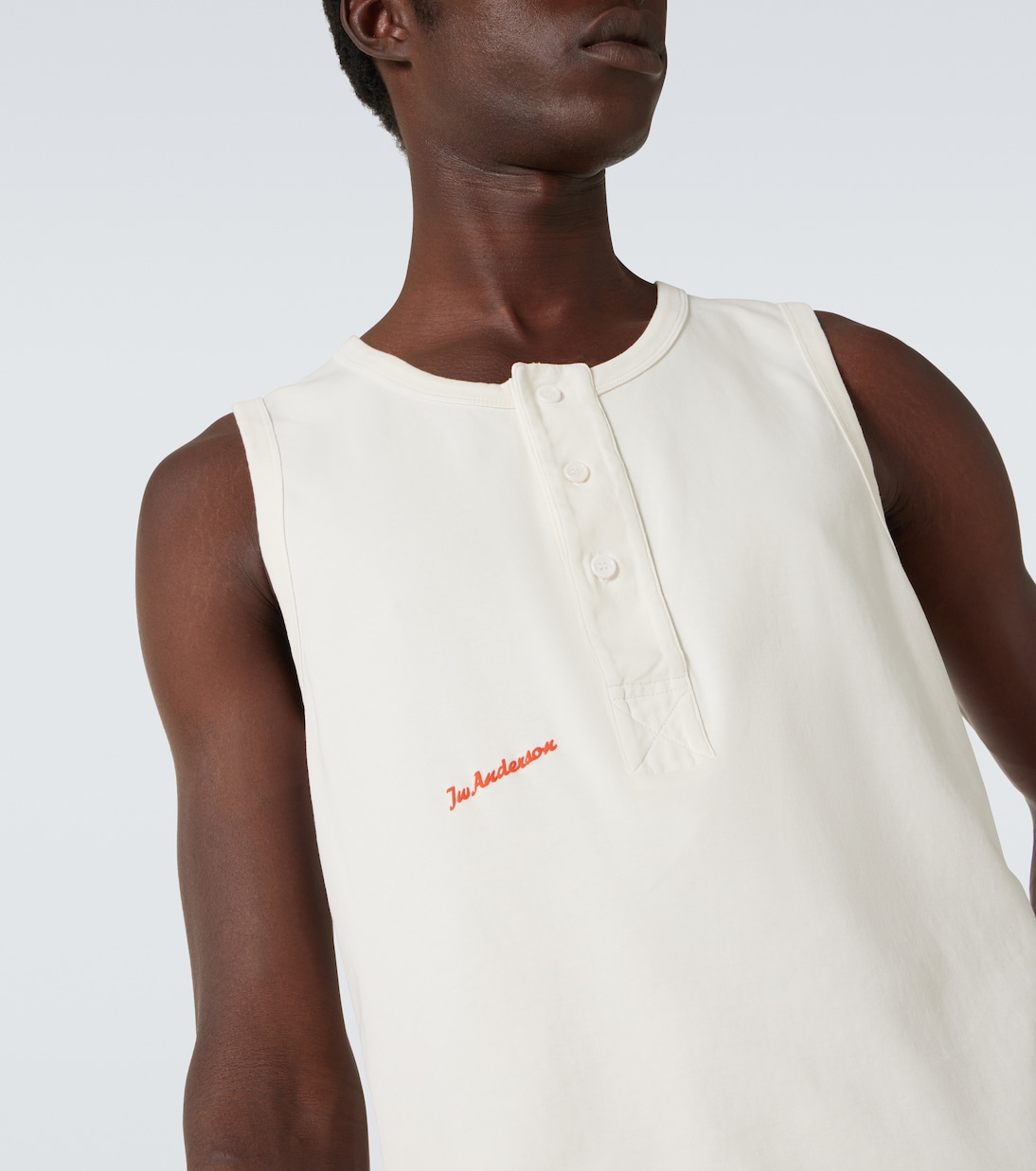 Top aus Baumwoll-Jersey | JW Anderson