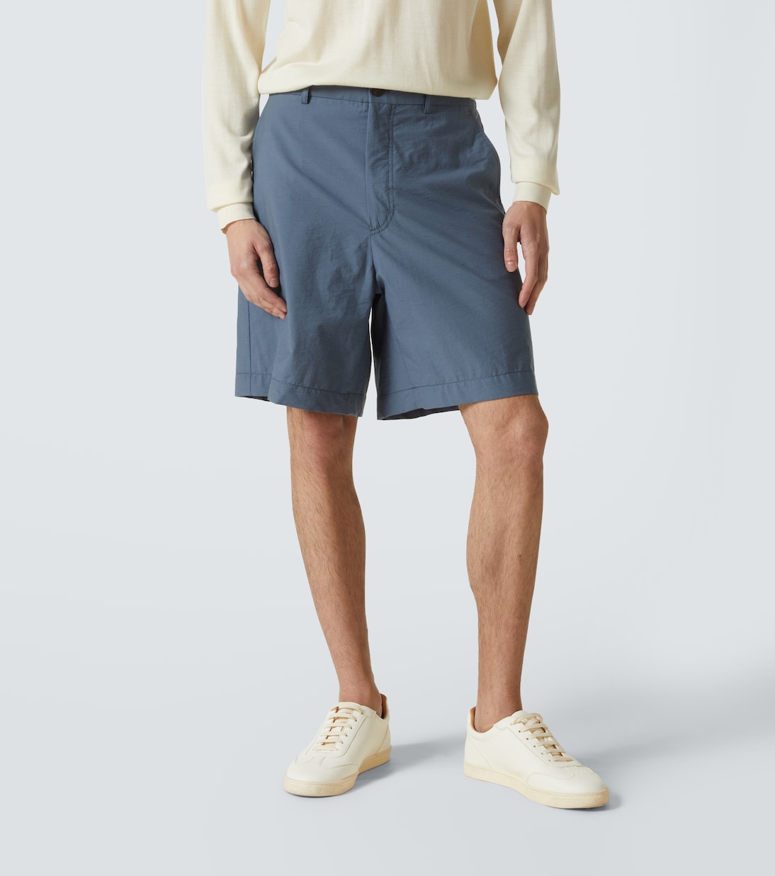 Cotton-blend Bermuda shorts | Incotex