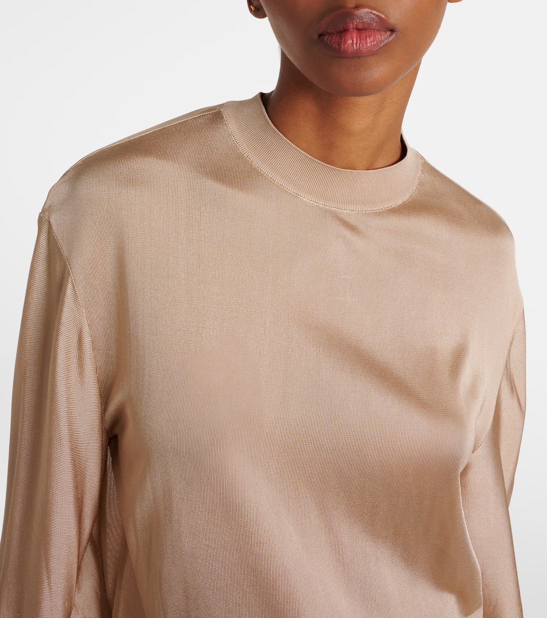 Pullover con lamé  | Alaïa