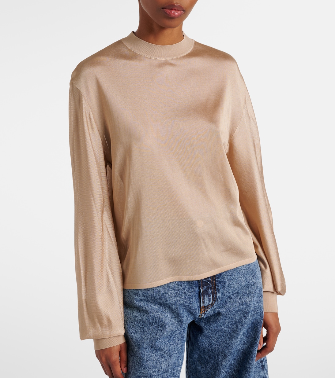 Pullover con lamé  | Alaïa