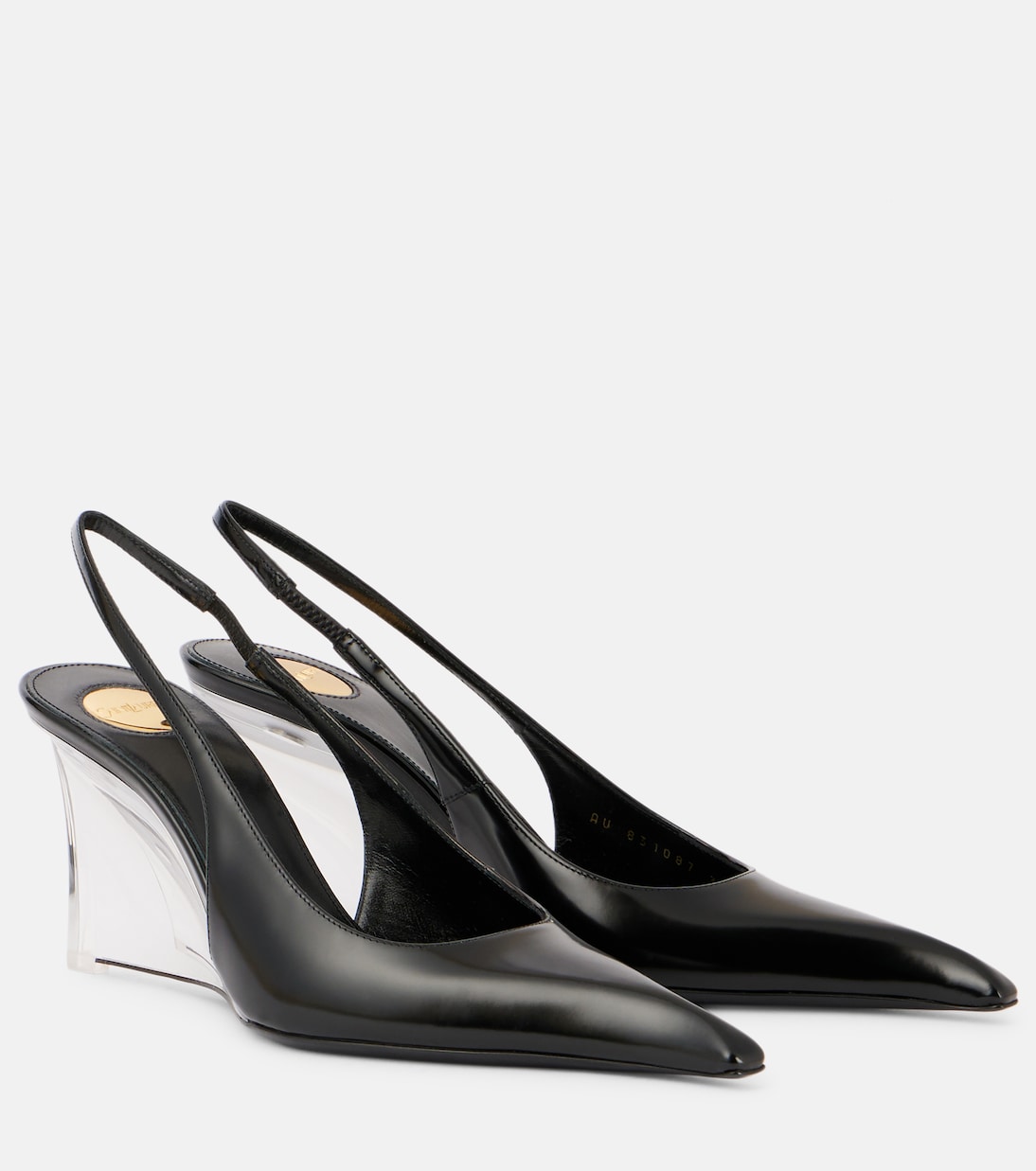 Escarpins compensés Miller 80 en cuir | Saint Laurent