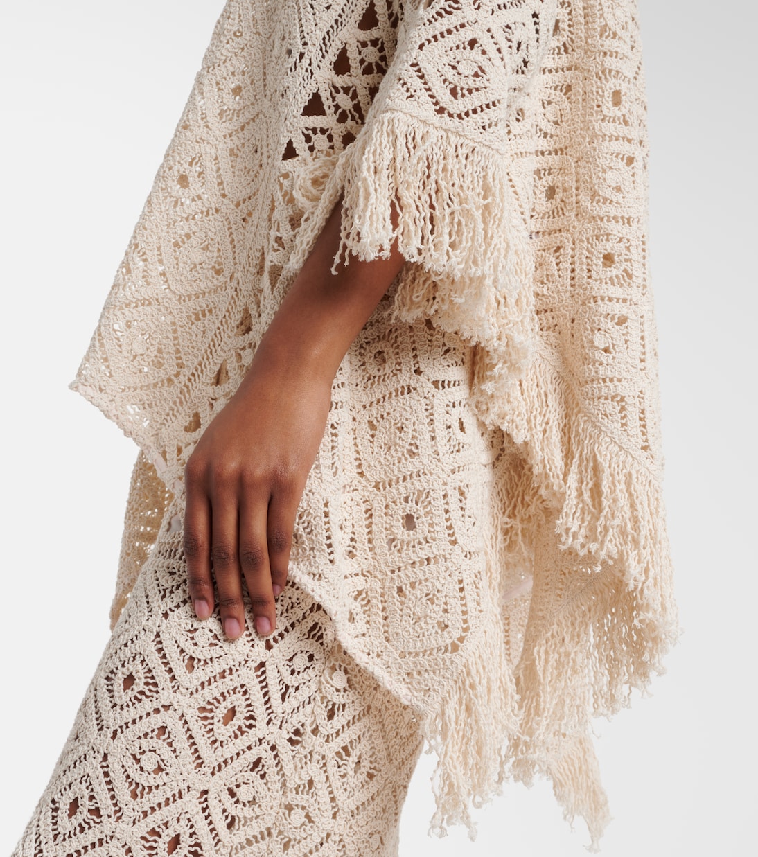 Camicia Lacey Foulard in macramé | La DoubleJ