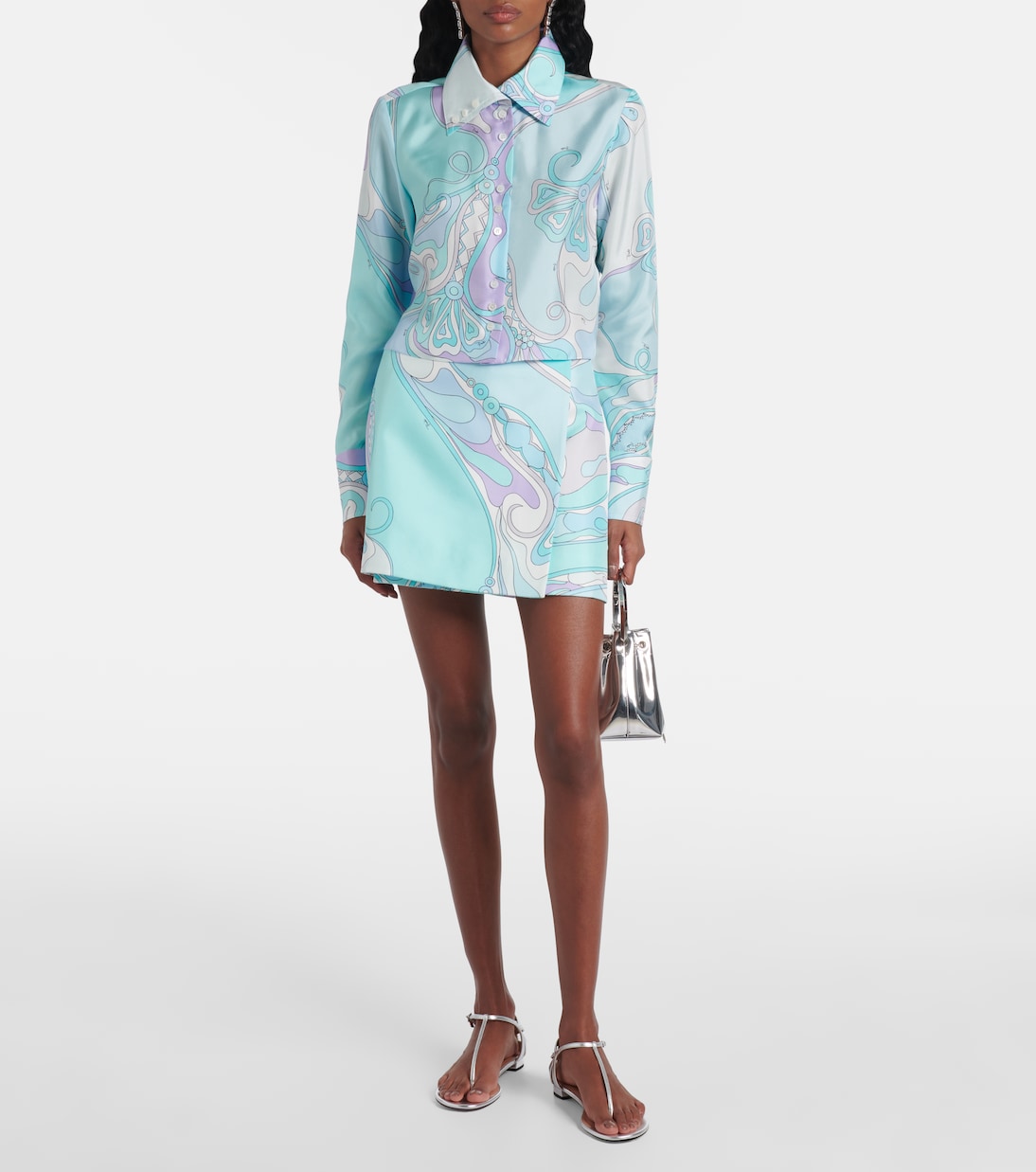 Camicia Orchidee in seta | Pucci