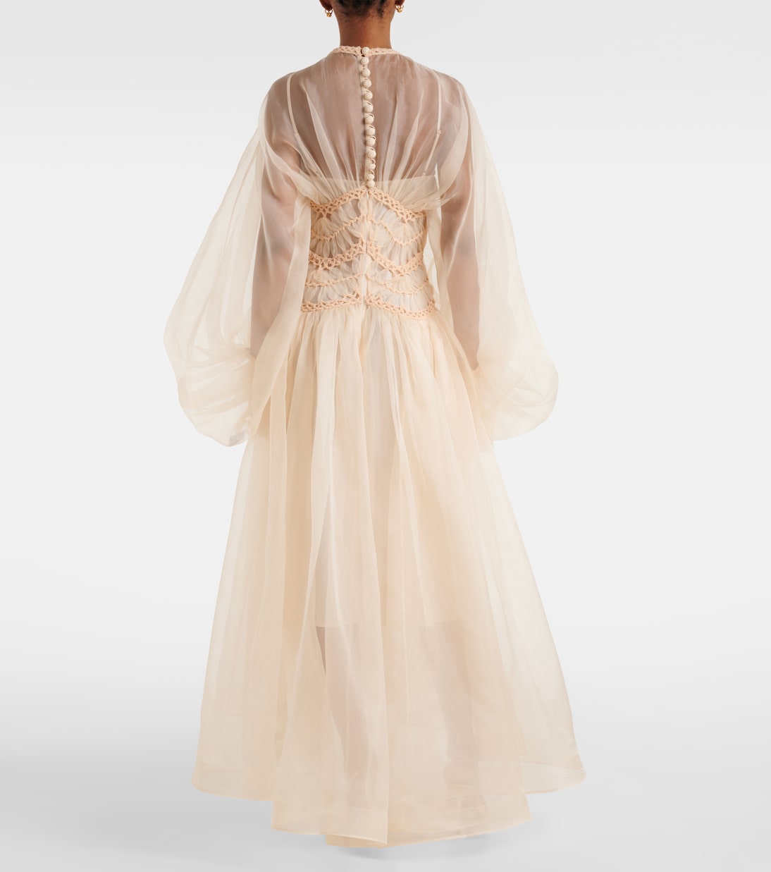 Robe Illuminate aus Seidenorganza | Zimmermann