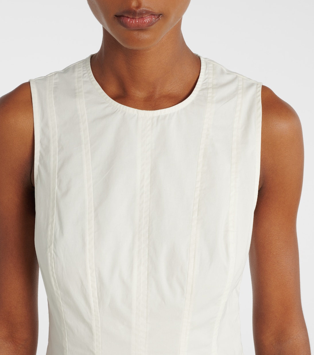 Robe midi Marley en coton | Proenza Schouler