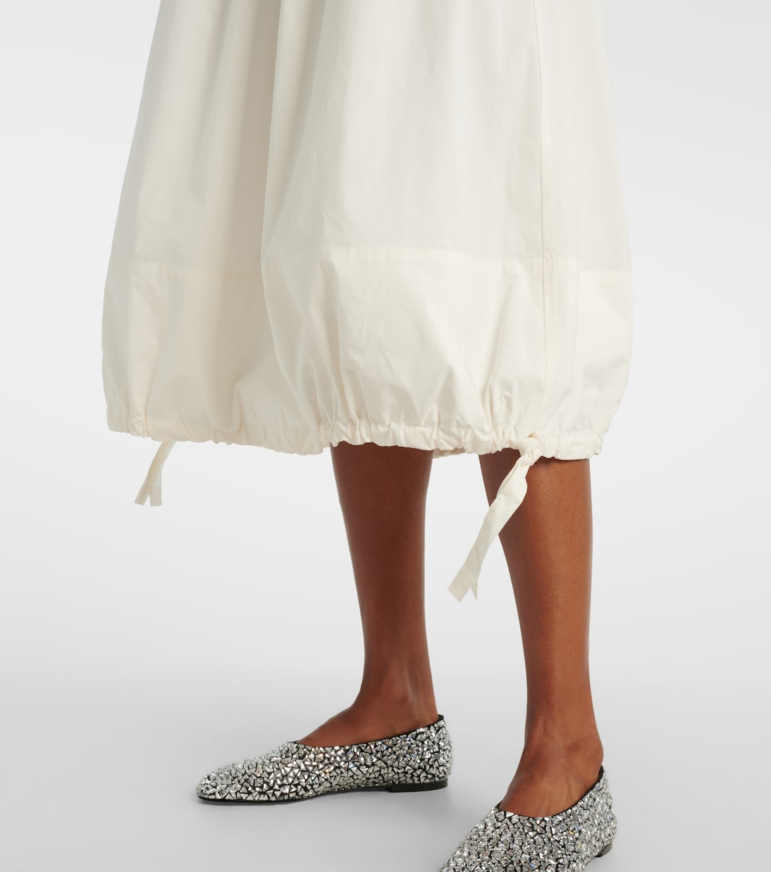 Robe midi Marley en coton | Proenza Schouler