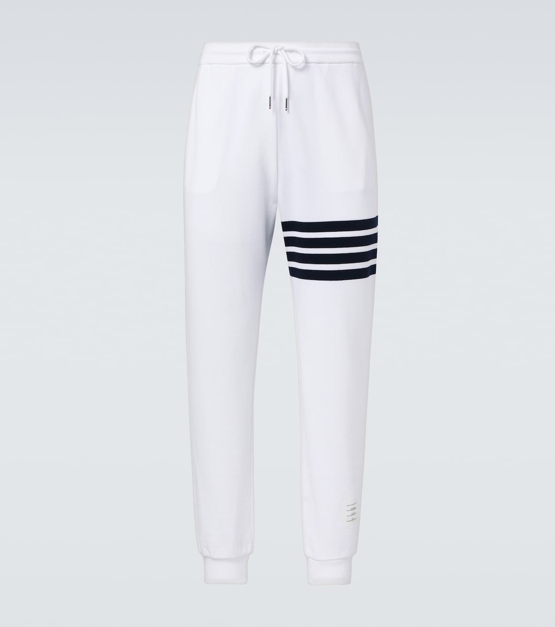Pantaloni sportivi 4-Bar in jersey di cotone | Thom Browne