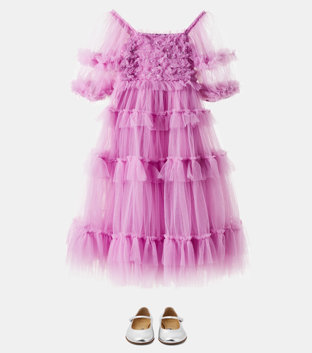 Kleid aus Tüll mit Pailletten | Tutu Du Monde