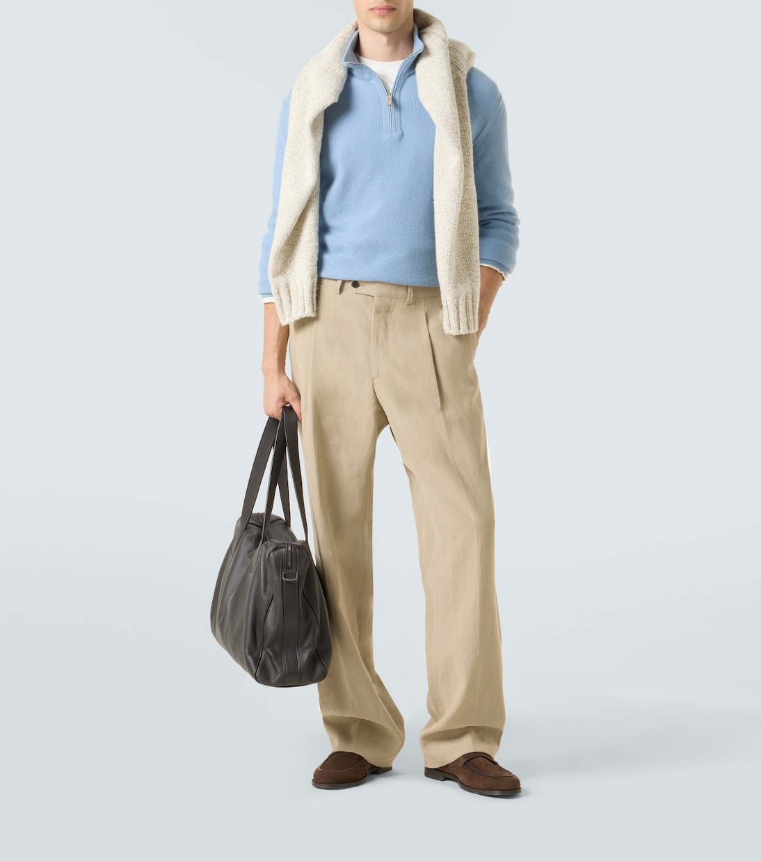 Cashmere mockneck sweater | Zegna