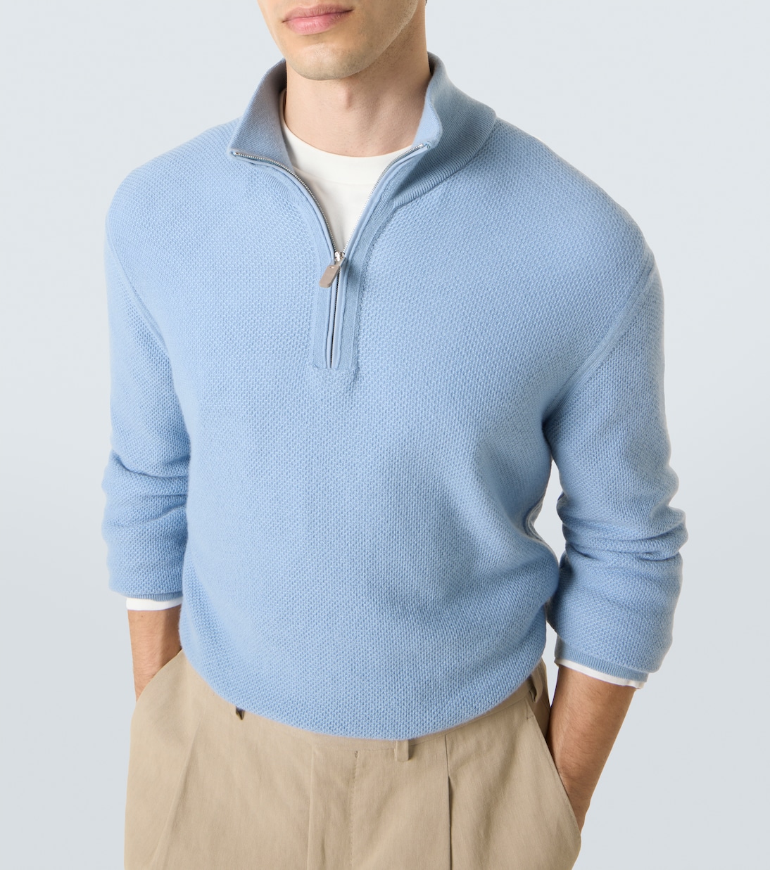 Cashmere mockneck sweater | Zegna
