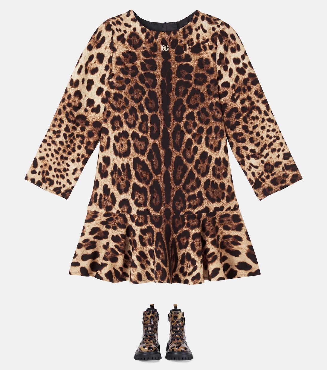 Schnürstiefel aus Lackleder | Dolce&Gabbana Kids