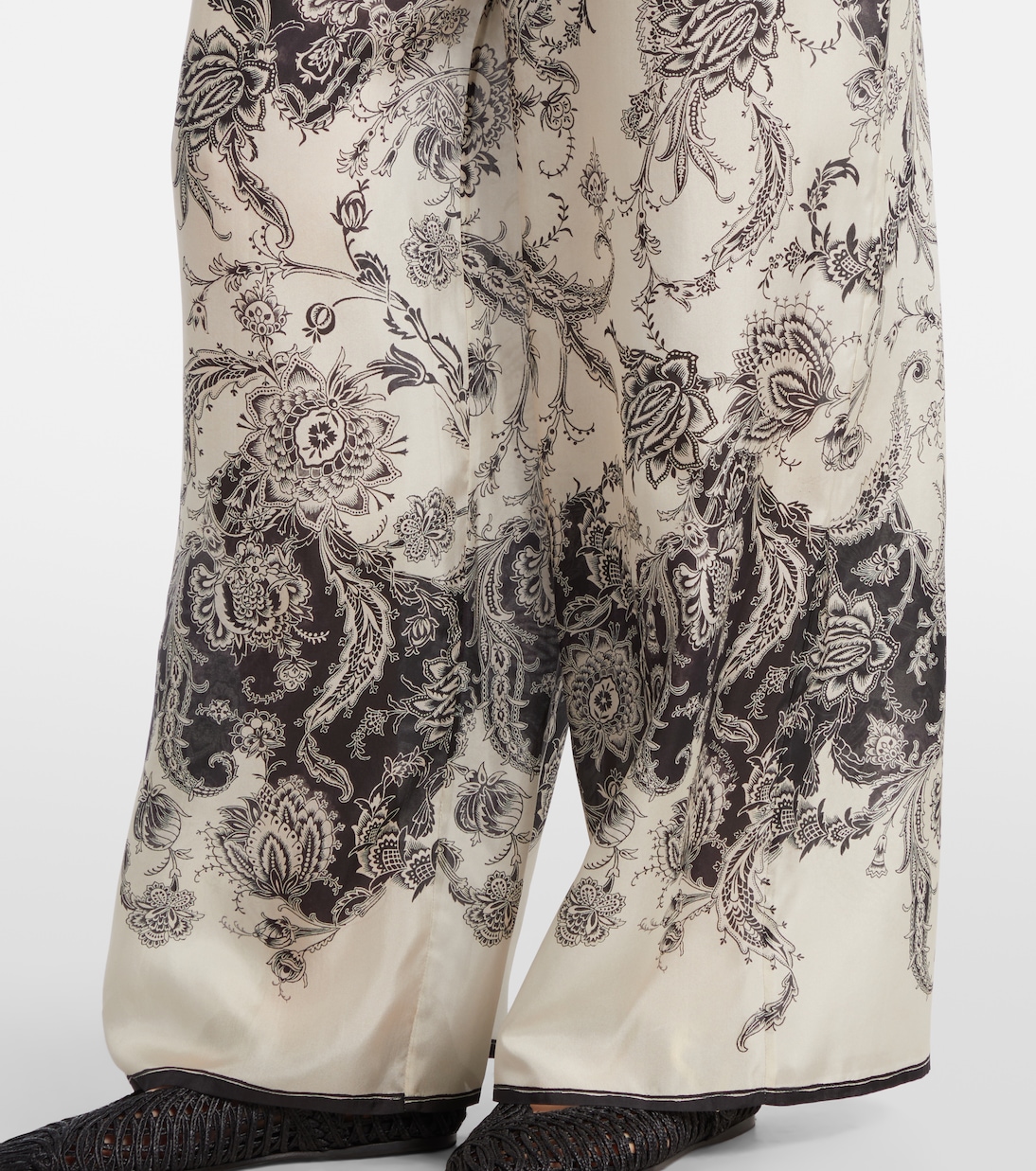 Pantalon ample Rhiannon en soie | Zimmermann