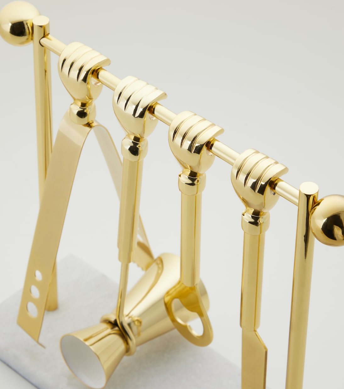 Barbell stainless steel barware set | Jonathan Adler