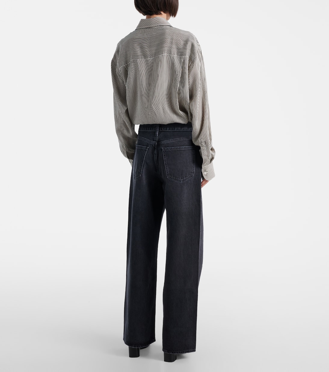Low Slung Baggy wide-leg jeans | Agolde