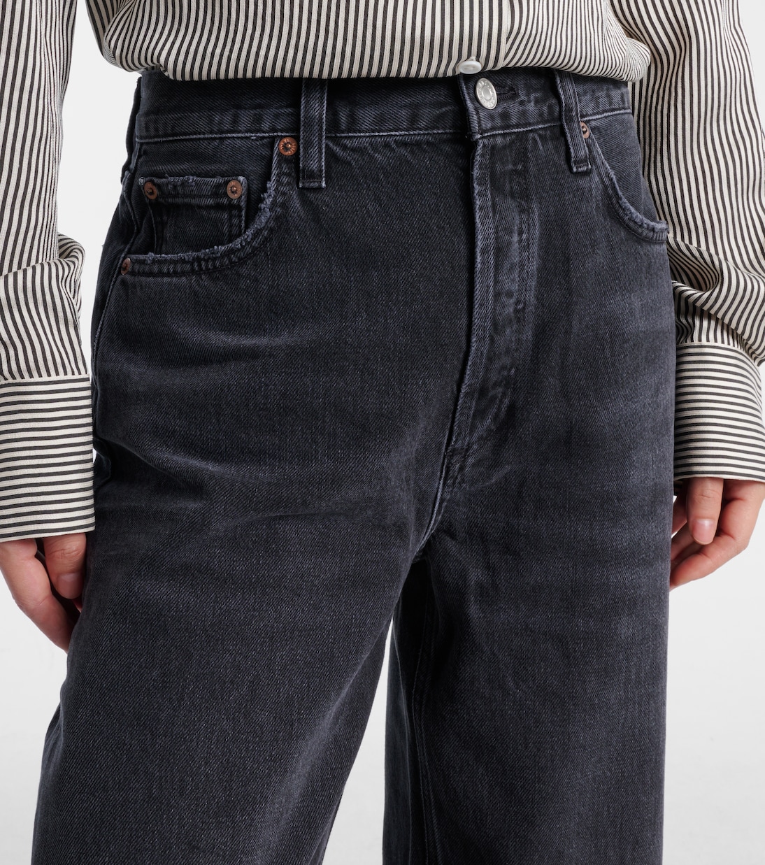 Low Slung Baggy wide-leg jeans | Agolde