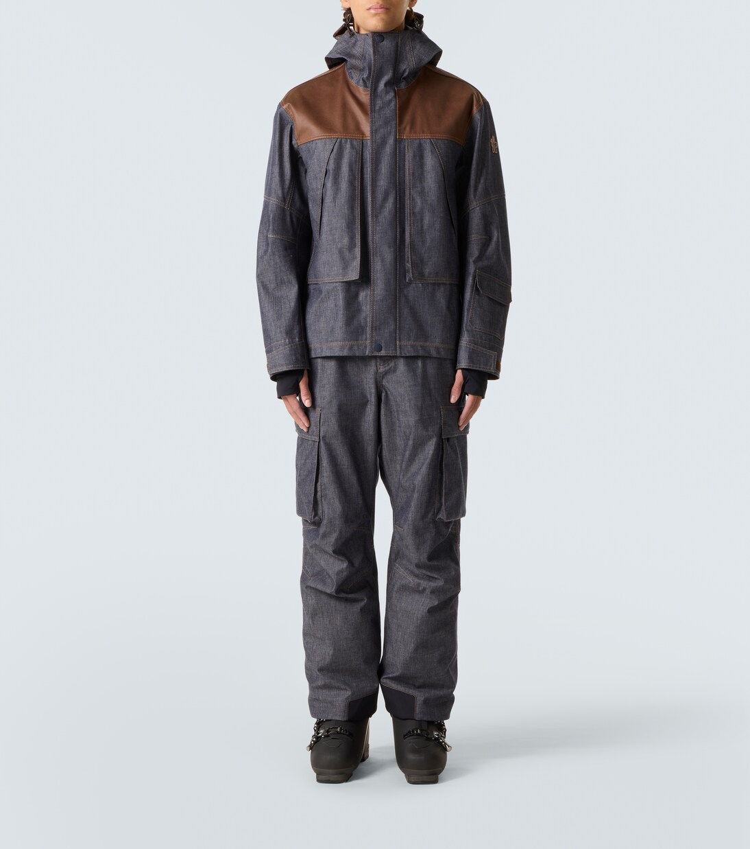 Chaqueta de esquí Langtang en mezcla de algodón | Moncler Grenoble