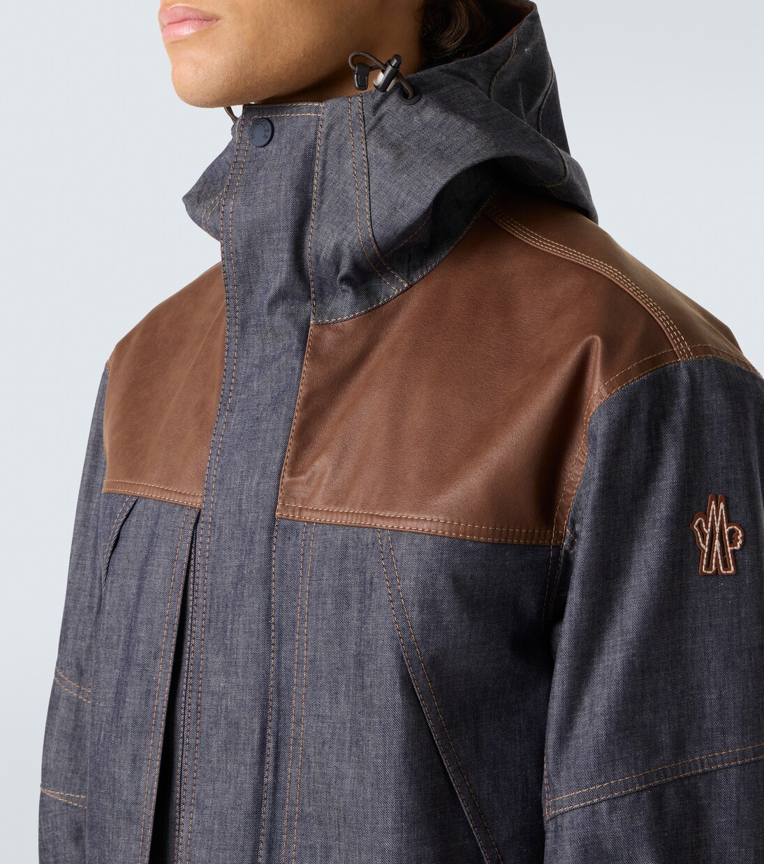 Chaqueta de esquí Langtang en mezcla de algodón | Moncler Grenoble