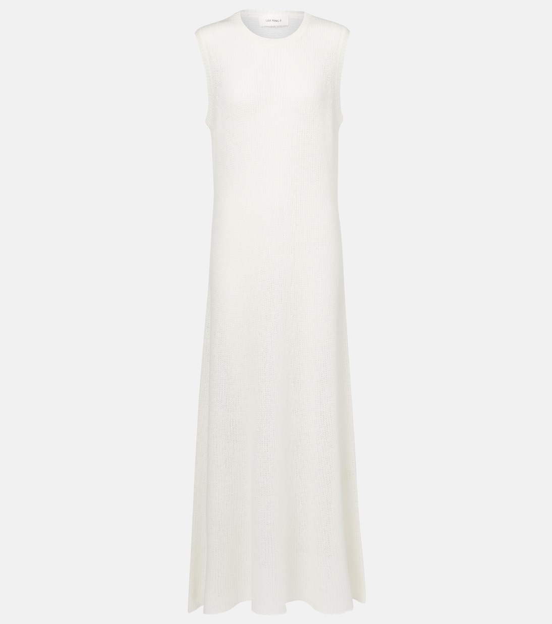 Madalena cashmere and silk maxi dress | Lisa Yang