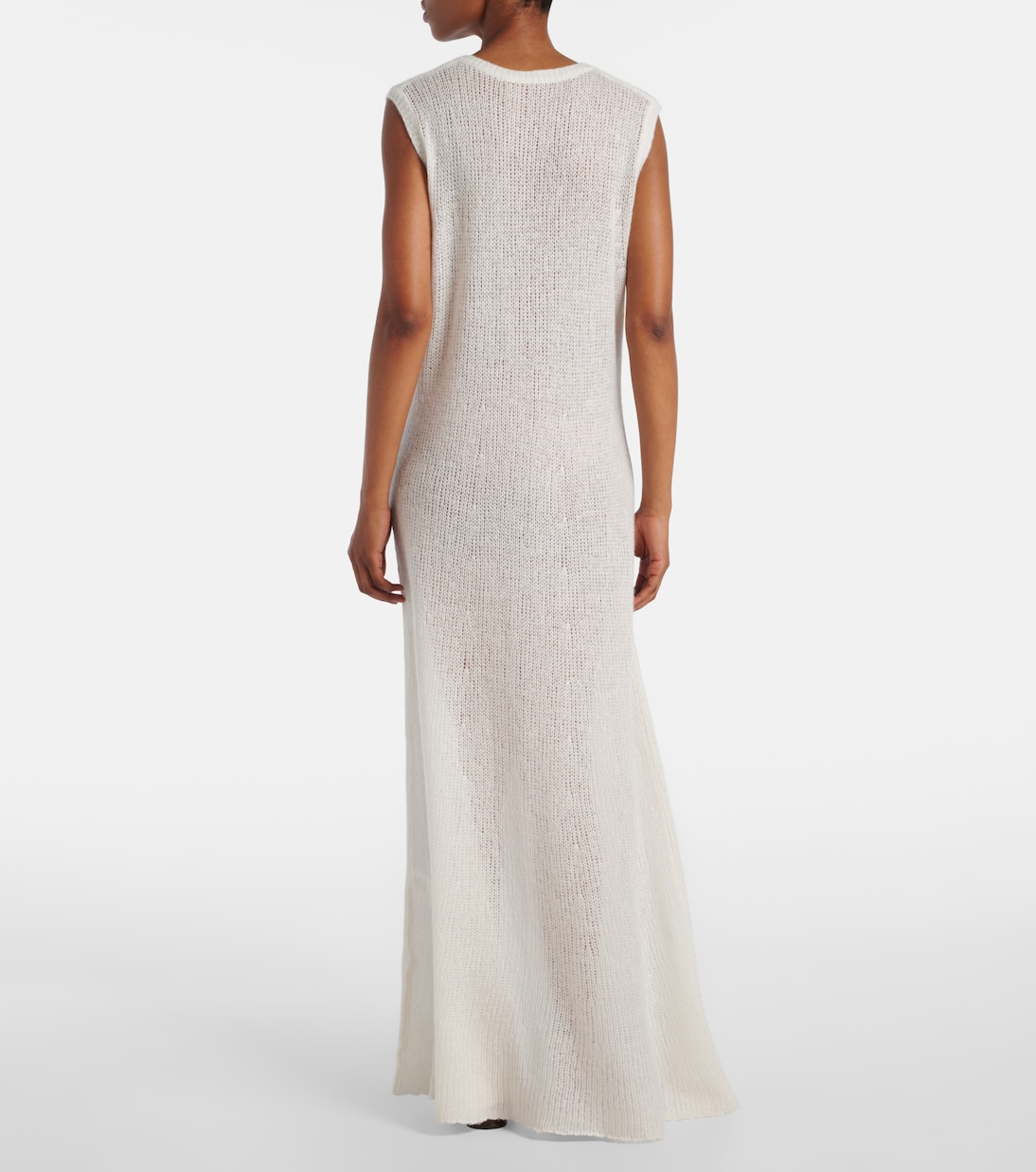 Madalena cashmere and silk maxi dress | Lisa Yang